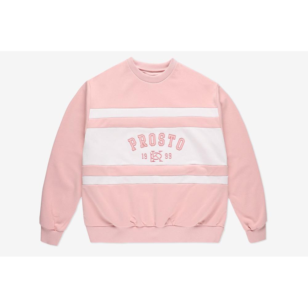Bluza Prosto Klasyk Crewneck Revoke KL221WSWE1031 - różowa