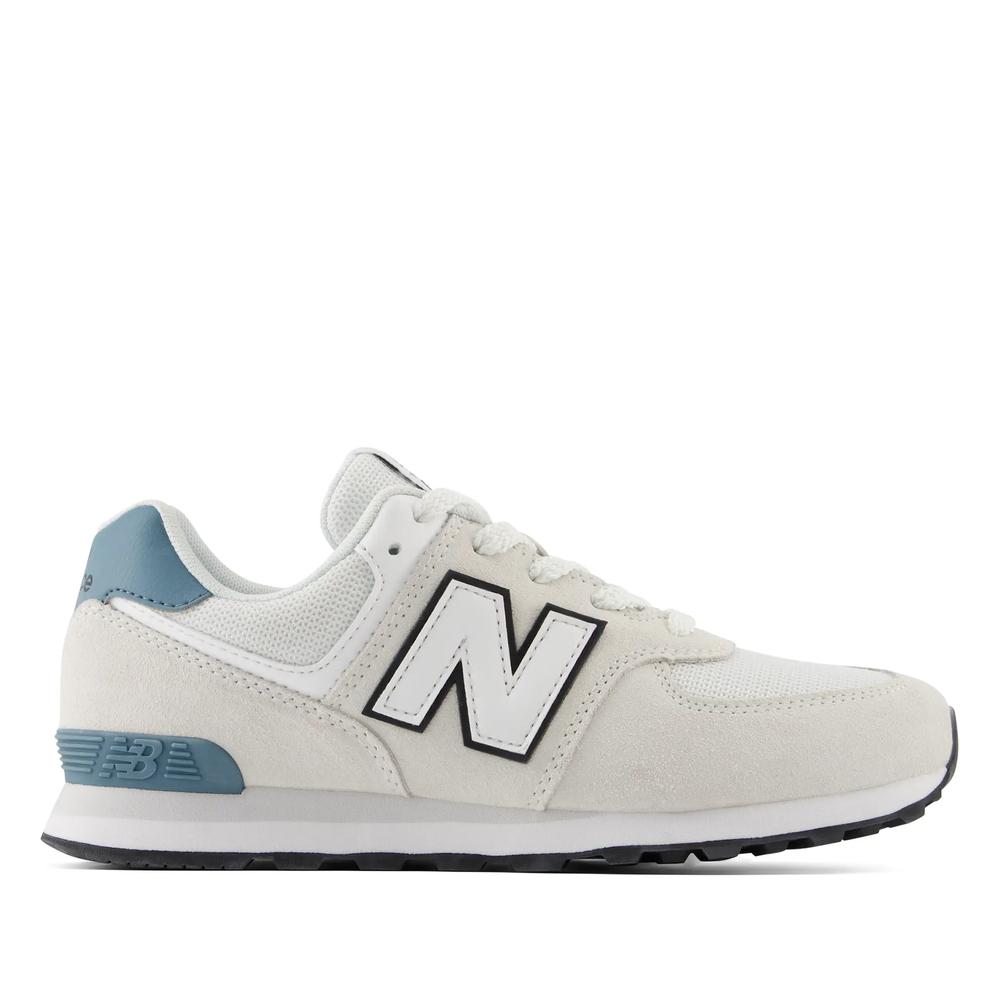 Buty młodzieżowe New Balance G5744LM - beżowe