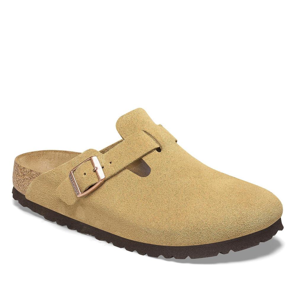 Klapki unisex Birkenstock Boston 1026181 - beżowe