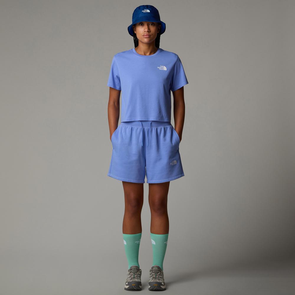 Koszulka damska The North Face Simple Dome 0A87U40YI1 - niebieska