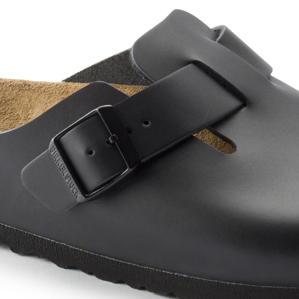 Klapki męskie Birkenstock Boston 60191 - czarne