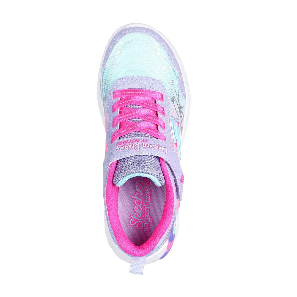 Buty Skechers S Lights Unicorn Dreams Wishful Magic 302299LLVHP - fioletowe