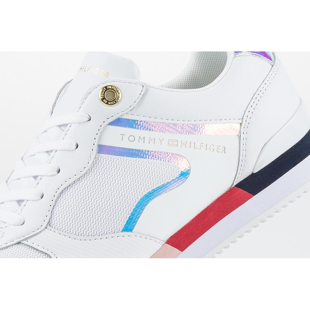 Tommy Hilfiger OrthoLite Leather Trainers > FW0FW05556-0GY