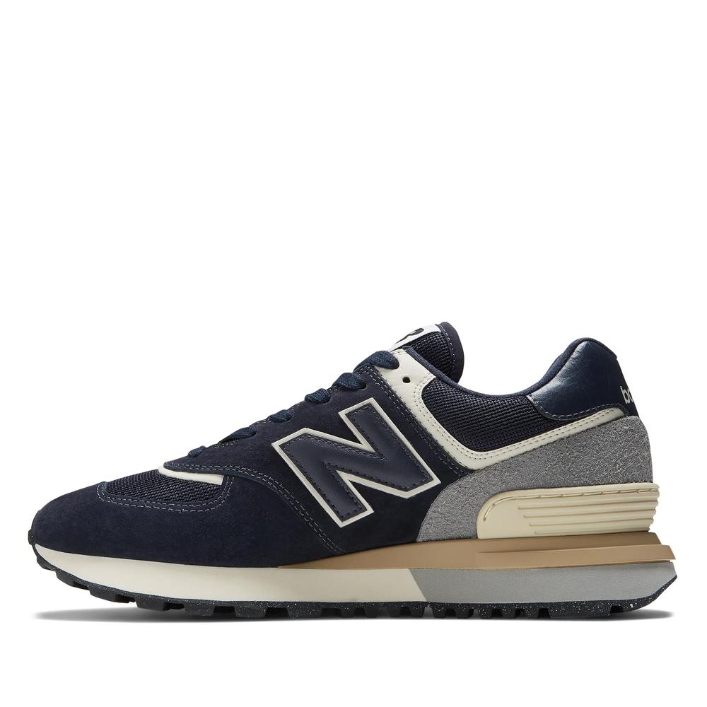 Buty New Balance U574LGBN - granatowe