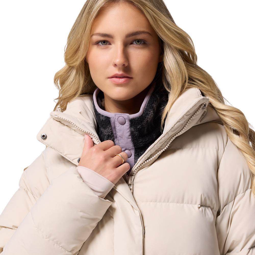 Kurtka damska Columbia Amaze Puff Mid 2133703278 - beżowe