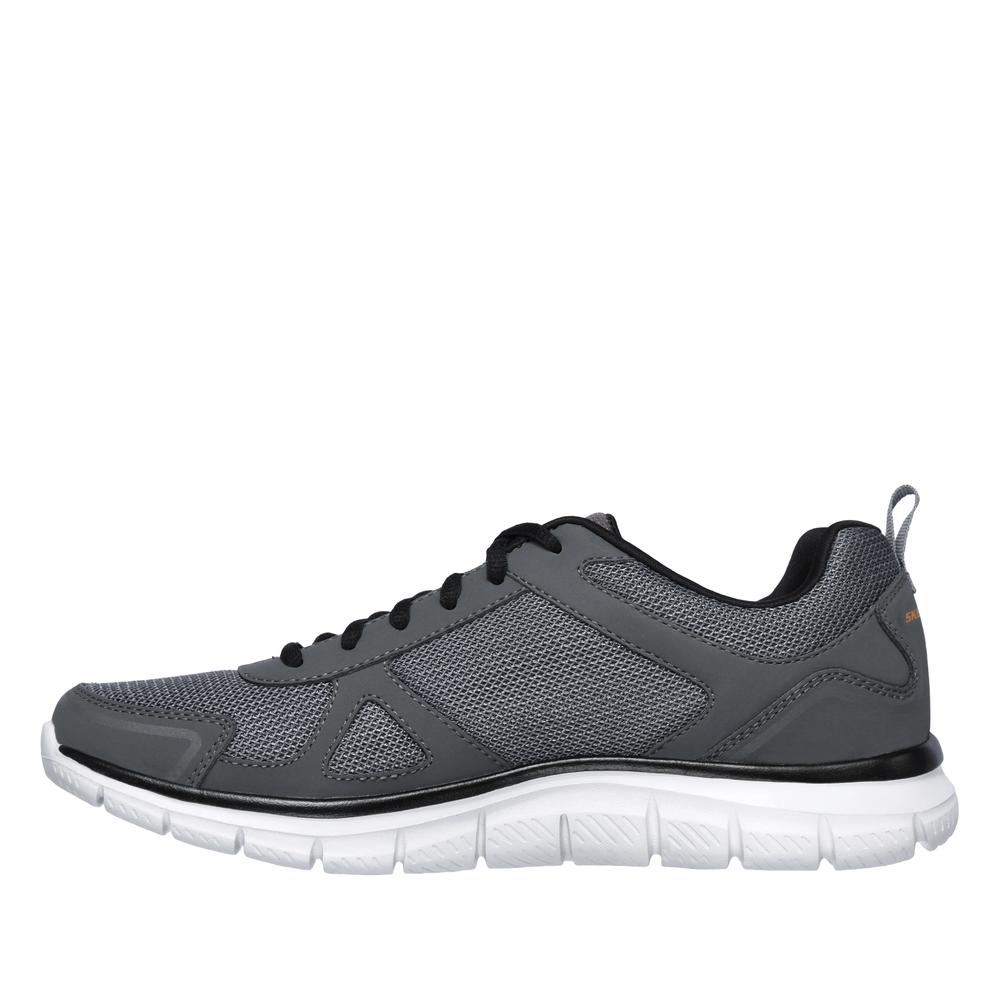 Buty męskie Skechers Track 52631CCBK - szare