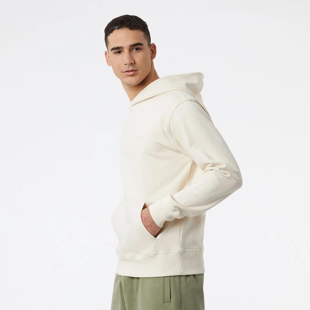 Bluza New Balance MT23565GIE - beżowa