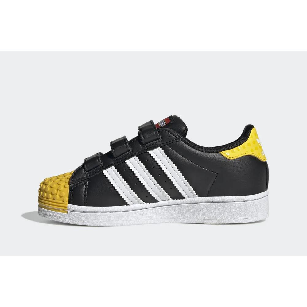 Buty adidas Originals Superstar X Lego GX3383 - czarne