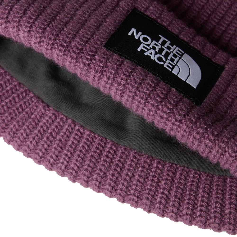 Czapka The North Face Beanie Salty Lined 0A3FJW1NI1 - fioletowa