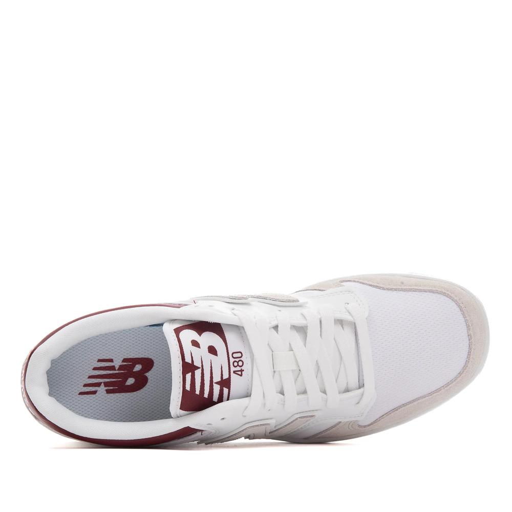 Buty New Balance BB480LKB - białe