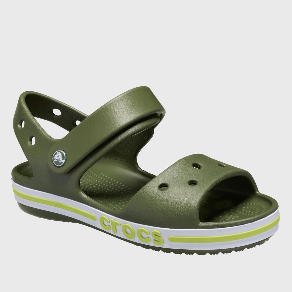 Sandały Crocs Bayaband Sandal 211055-309 - zielone