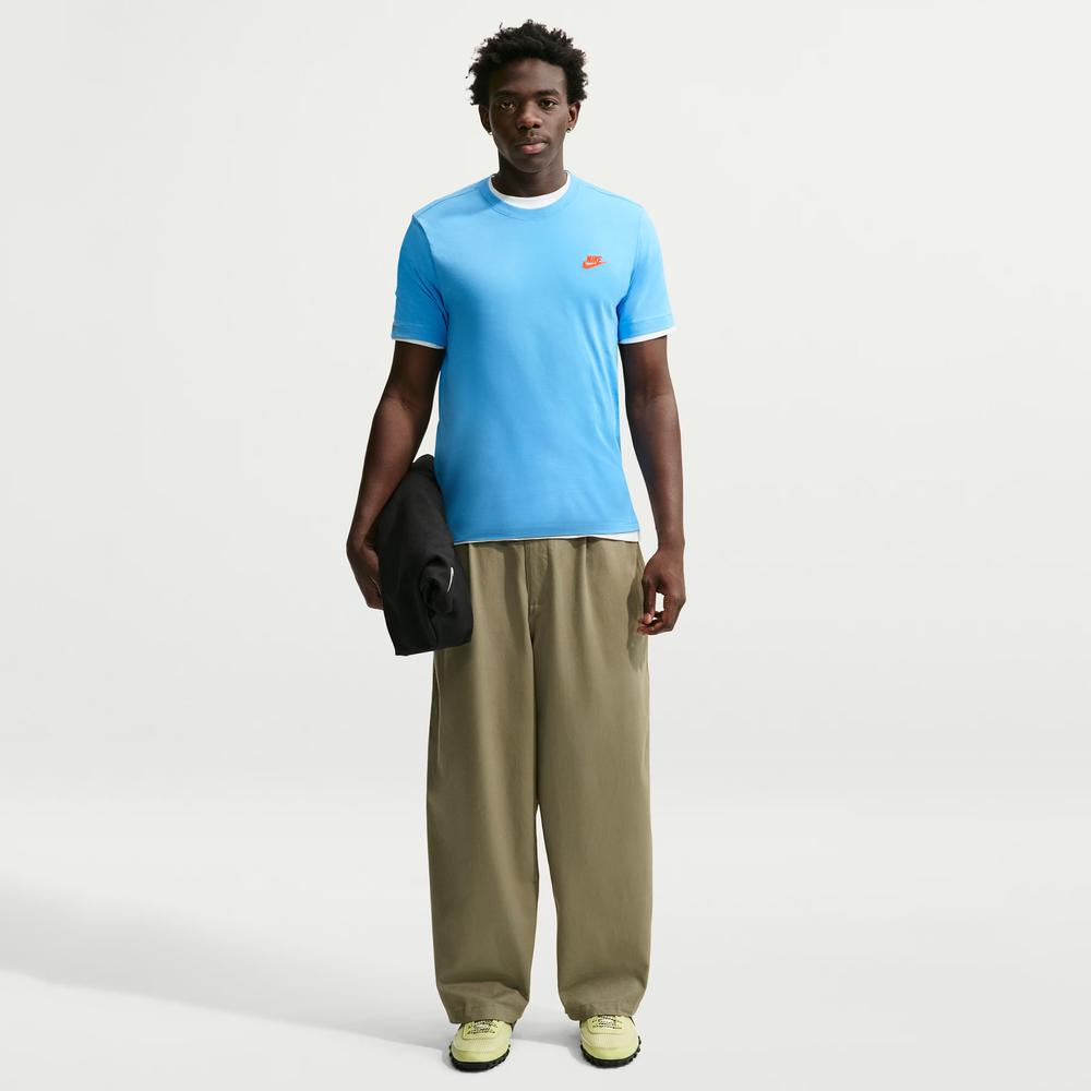 Koszulka męska Nike Sportswear Club AR4997-497 - niebieska