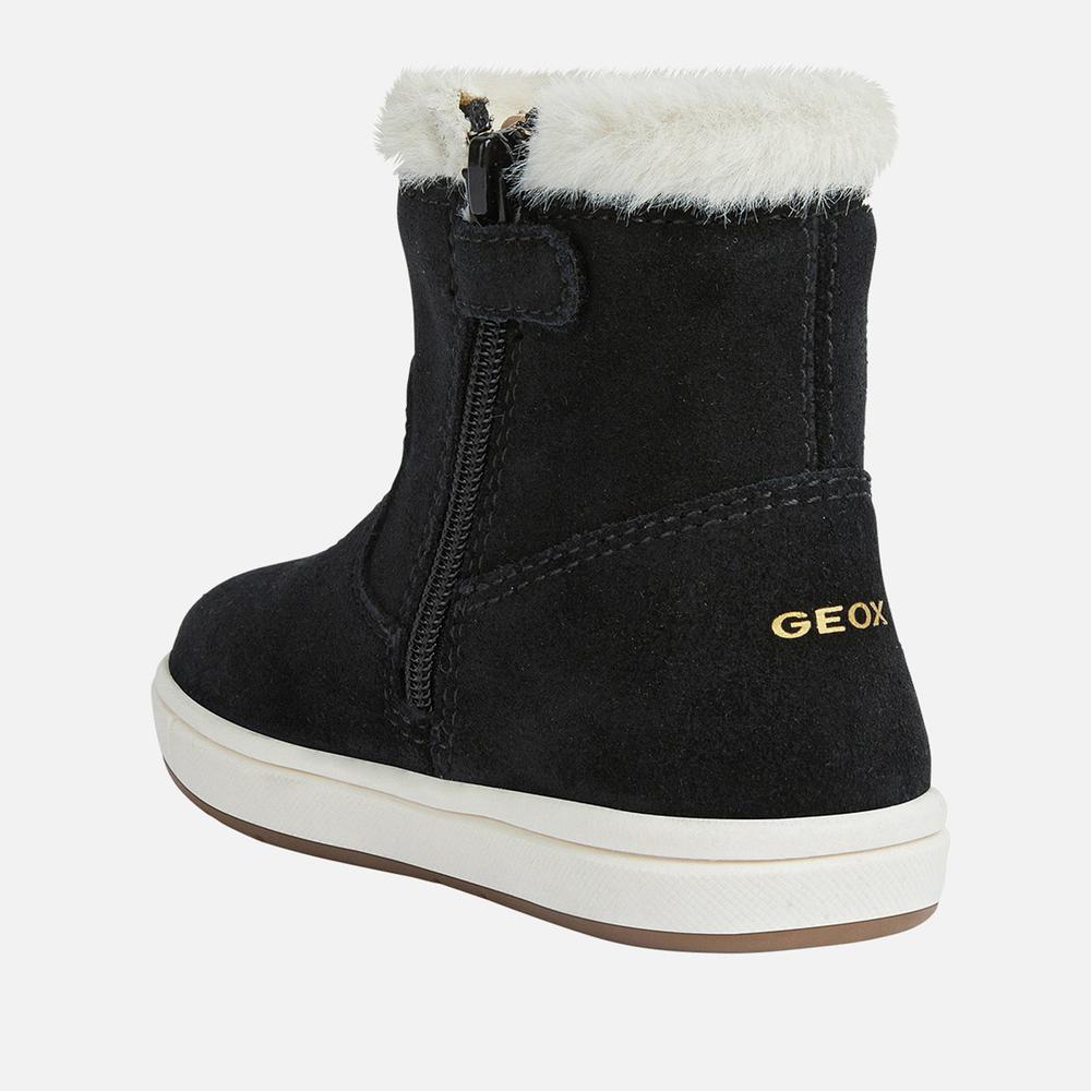 Buty Geox Trottola Toddler Girl B264AA00022C9999 - czarne