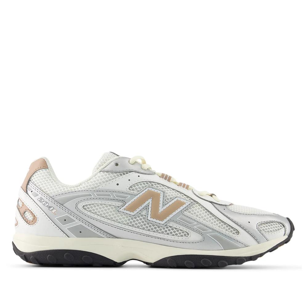 Buty unisex New Balance U204LSWA - srebrne