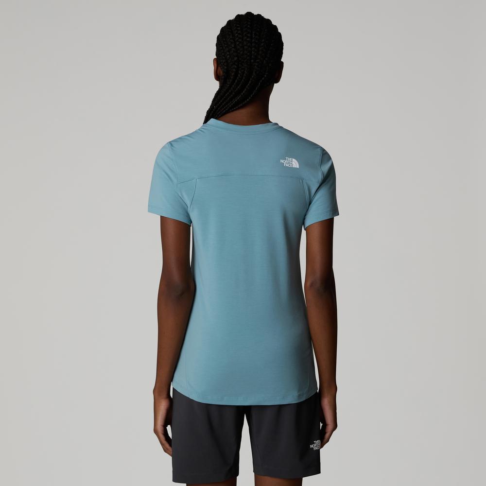 Koszulka damska The North Face Lightning Alpine 0A8BT54261 - niebieska