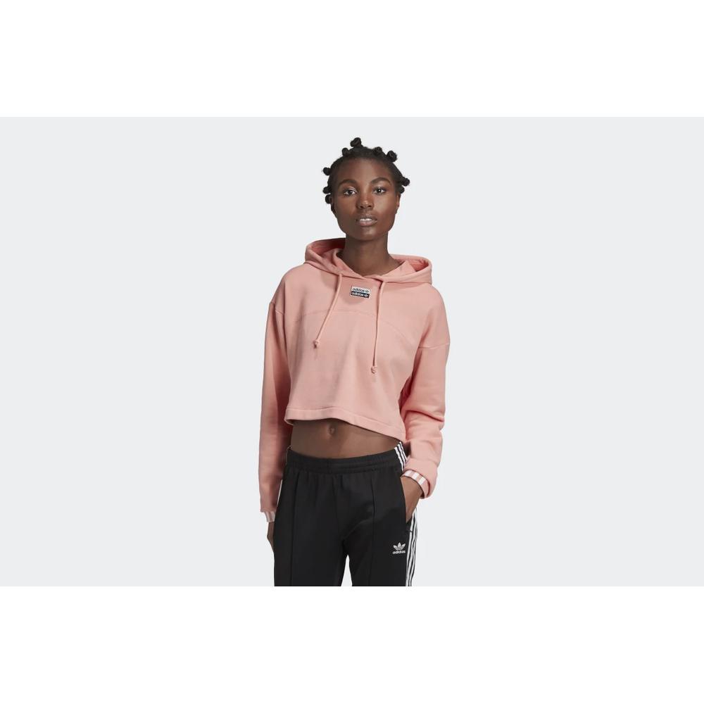 ADIDAS R.Y.V. CROPPED HOODIE > GD3088