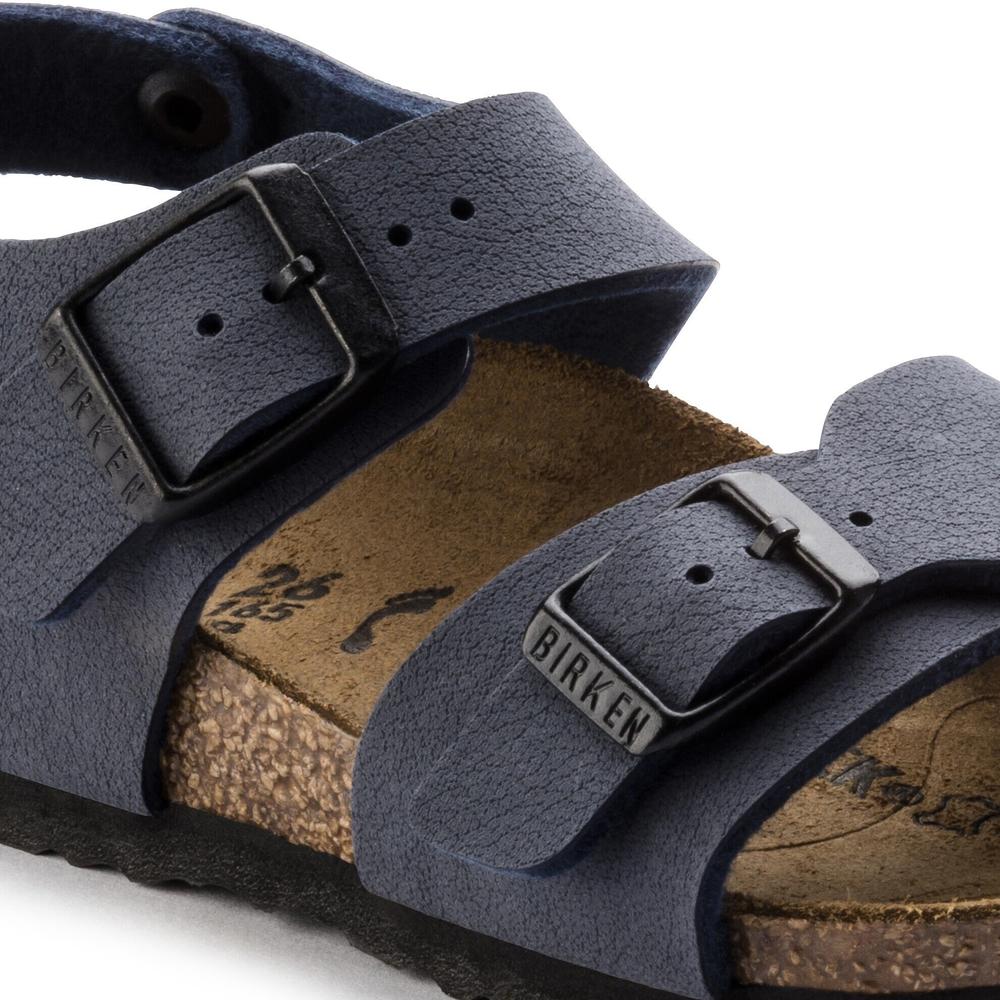 Sandały dziecięce Birkenstock New York 87773 - granatowe