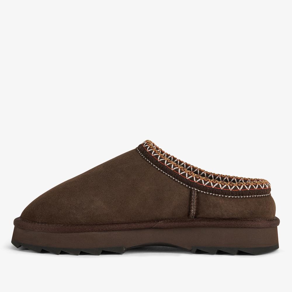 Buty damskie Emu Australia Sharky Scuff W13179CHOC - brązowe