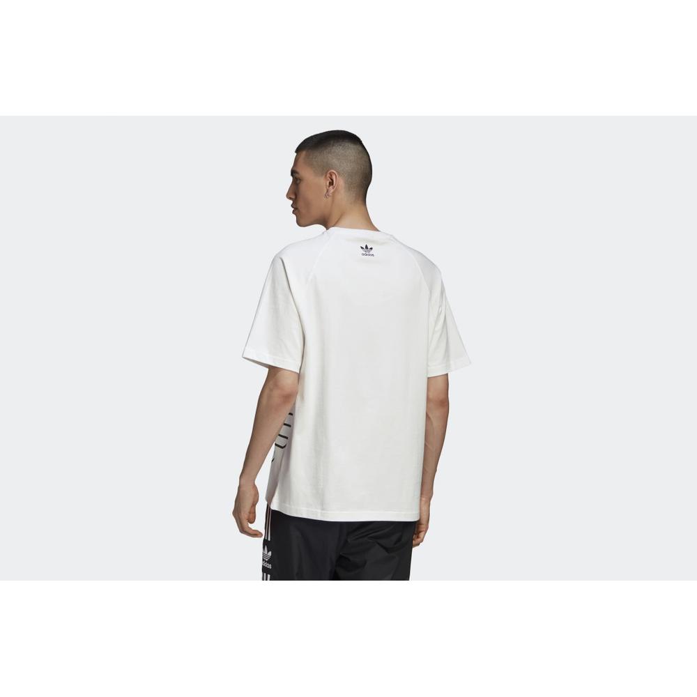 ADIDAS BIG TREFOIL OUTLINE TEE > GE6230