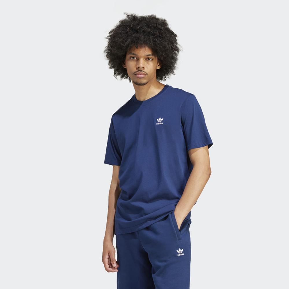 Koszulka adidas Originals Trefoil Essentials IR9693 - granatowa