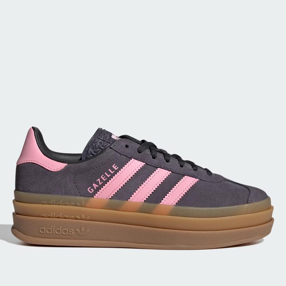 Buty młodzieżowe adidas Originals Gazelle Bold J IH6459 - szare