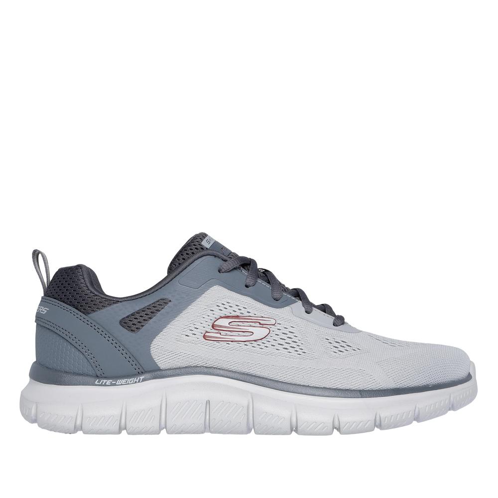Buty męskie Skechers Track-Broader 232698GYCC - szare