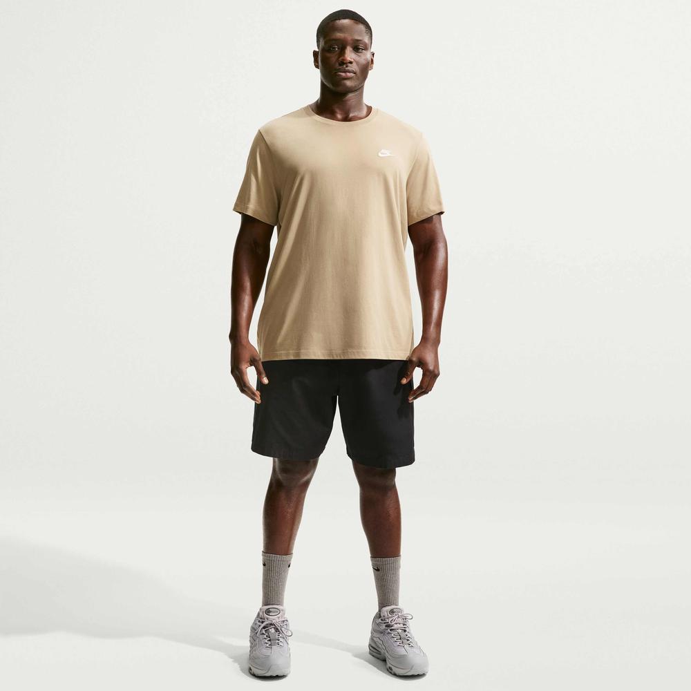 Koszulka męska Nike Sportswear Club AR4997-297 - beżowa