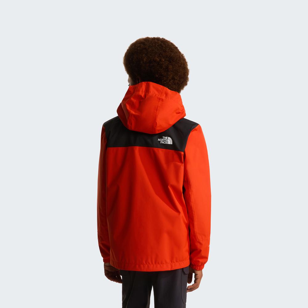 Kurtka dziecięca The North Face Antora Rain Jacket 0A8A48G6L1 - czerwona