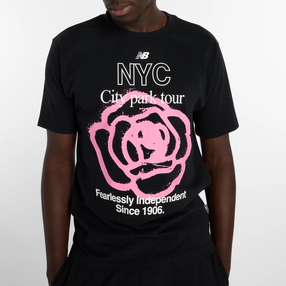 Koszulka męska New Balance MT61018IBK - czarna