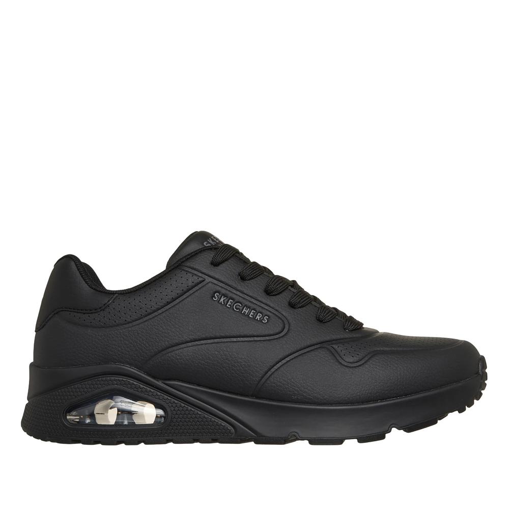Buty męskie Skechers Uno Savvy Debon Air 183450BBK - czarne