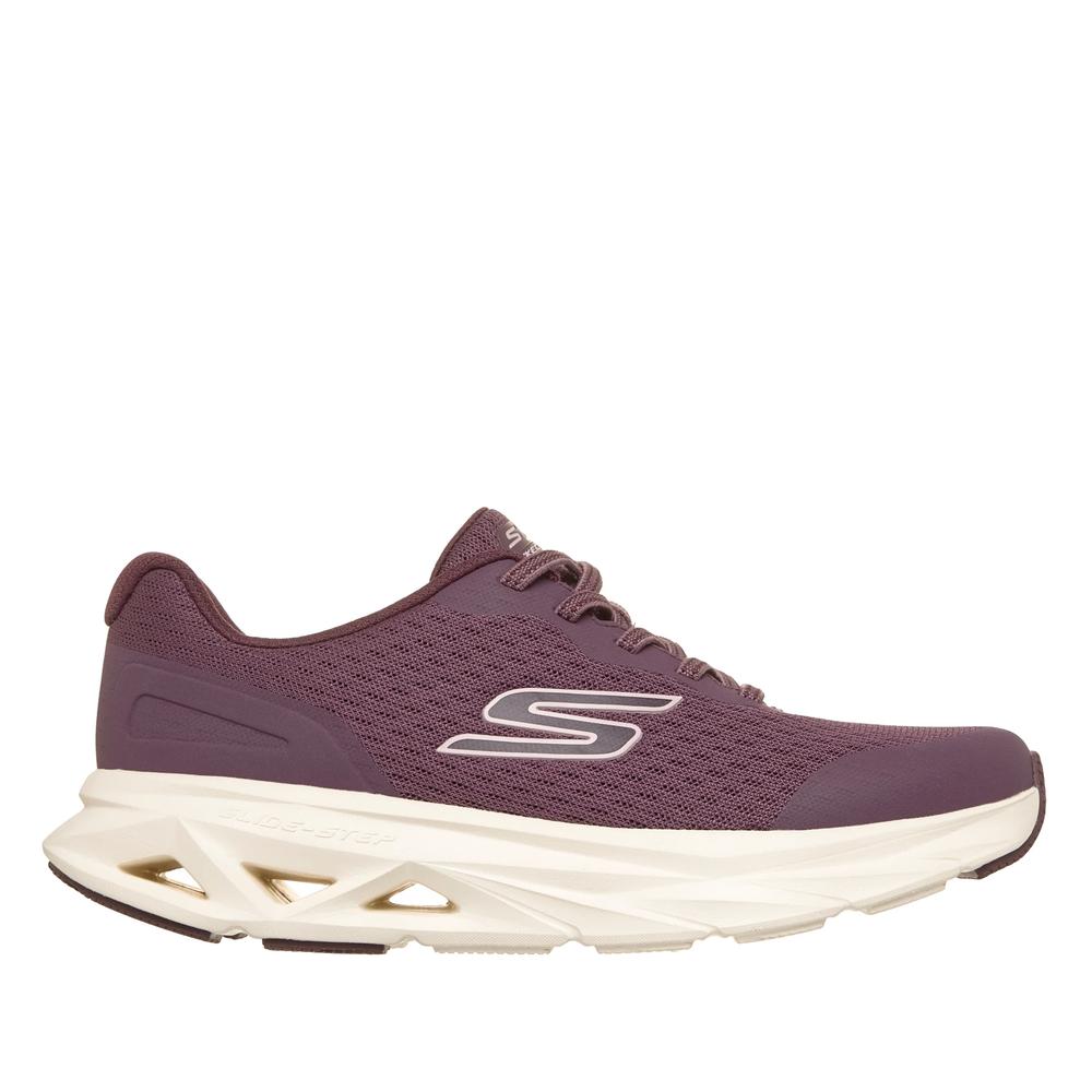 Buty damskie Skechers Slip-ins: Glide-Step Vortex Avalin 129826BURG - bordowe