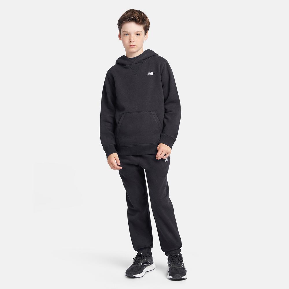 Bluza dziecięca New Balance LAKB0003BK - czarna
