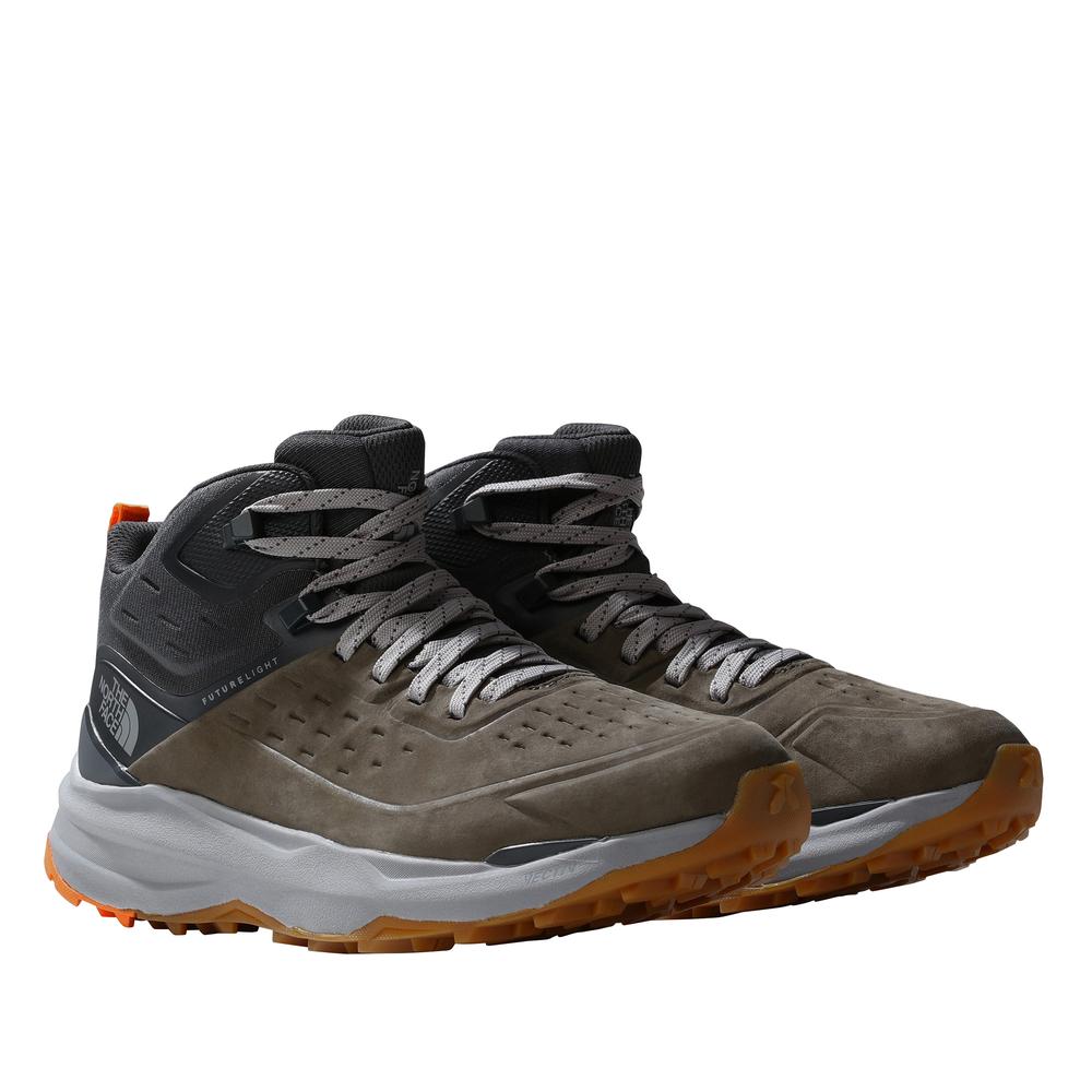 Buty The North Face Vectiv Exploris II Mid 0A7W4X79K1 - zielono-szare