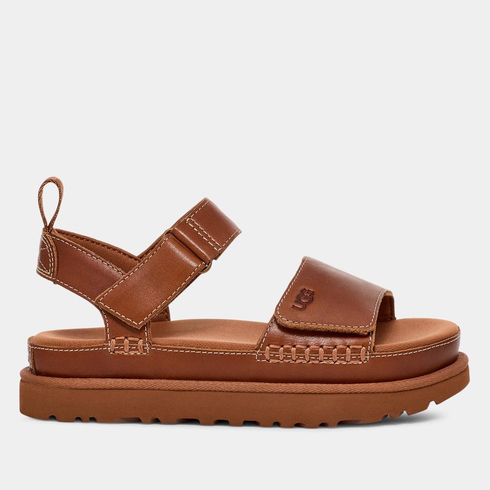 Sandały Ugg Goldenstar 1156431-TAN - brązowe