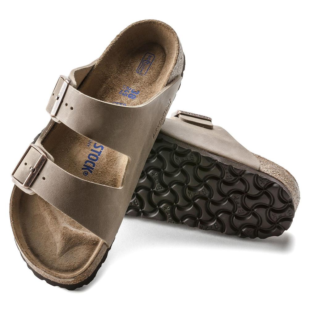 Klapki męskie Birkenstock Arizona 552811 - brązowe