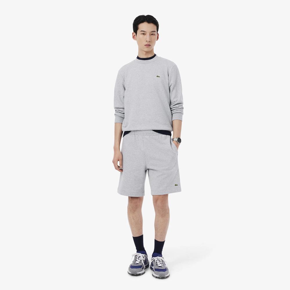Spodenki męskie Lacoste GH9860-CCA - szare