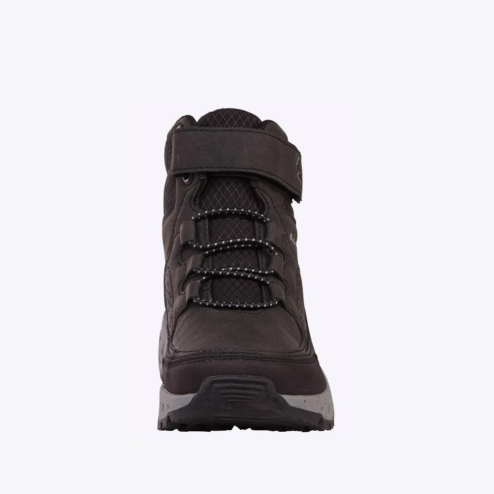 Buty dziecięce Lotto Alderton Mid 2600400K-1116 - czarne