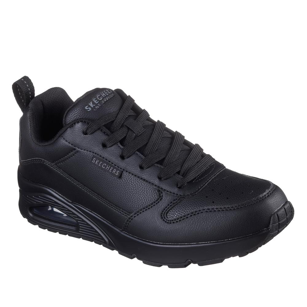 Buty męskie Skechers Uno Alder 183012BBK - czarne