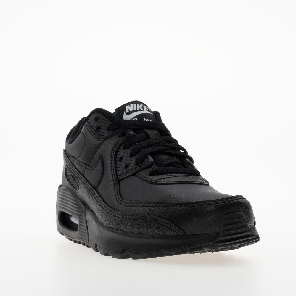 Buty młodzieżowe Nike Air Max 90 Leather CD6864-028 - czarne