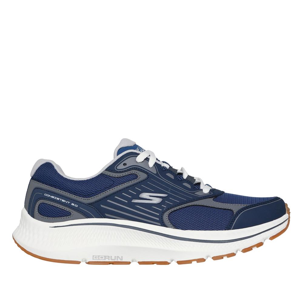 Buty męskie Skechers GOrun Consistent 2.0 220866NVY - granatowe