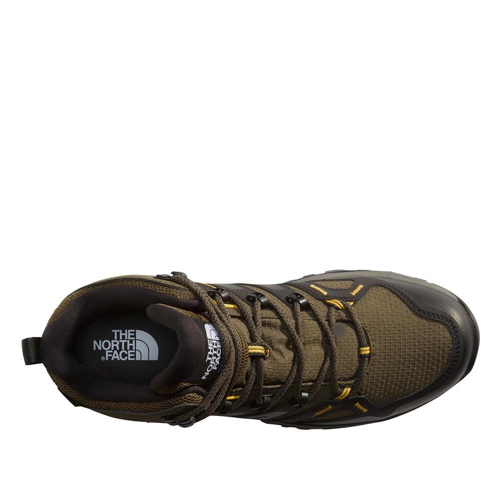 Buty The North Face Hedgehog Mid Gore-Tex 0A8AAABQW1 - zielono-czarne