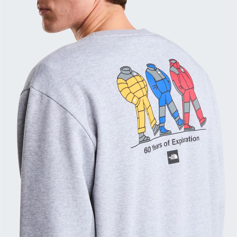 Bluza unisex The North Face Celebration 0A8GATDYX1 - szare