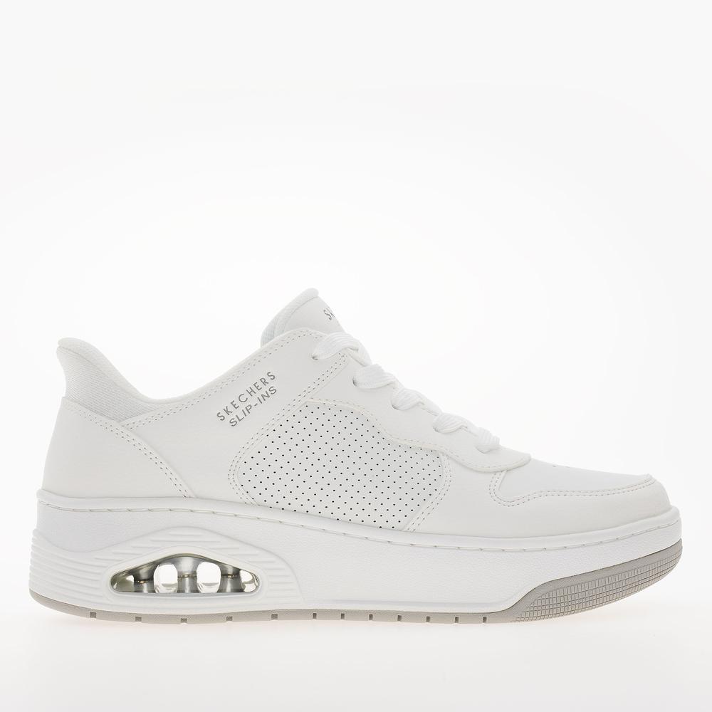 Buty Skechers Slip-ins: Uno Court - Acacia 183151WHT - białe