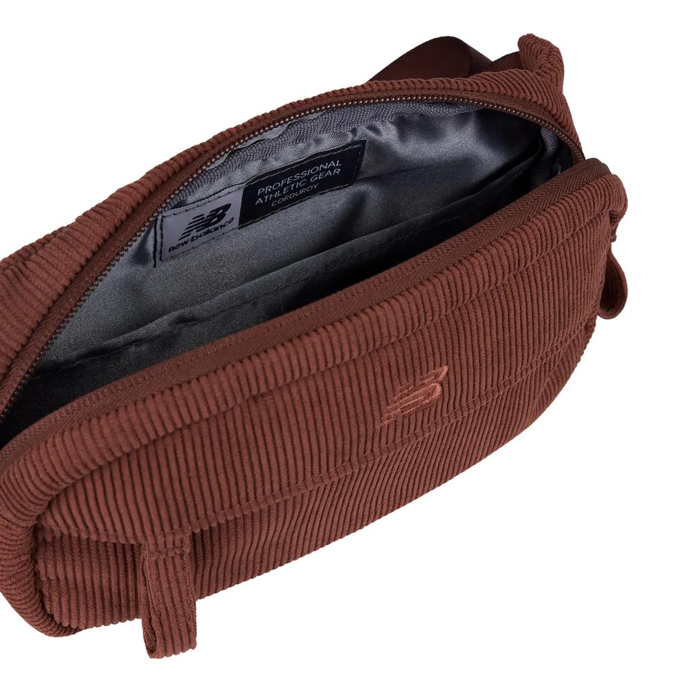 Saszetka New Balance LAB23171ROK - brązowa