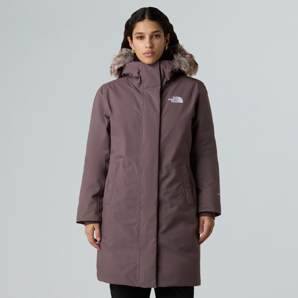 Kurtka damska The North Face Arctic 0A84J2BQ71 - bordowa