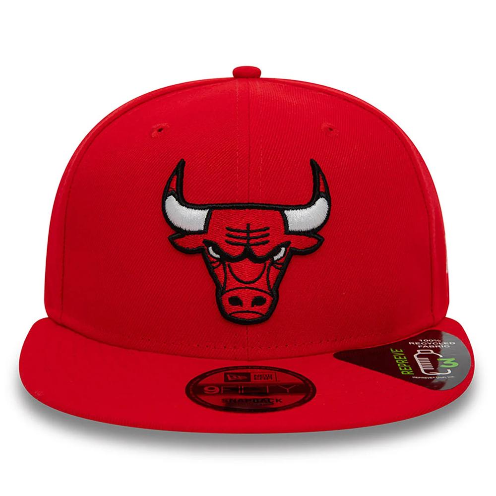 Czapka New Era 9Fifty Repreve Chicago Bulls 60435185 - czerwona