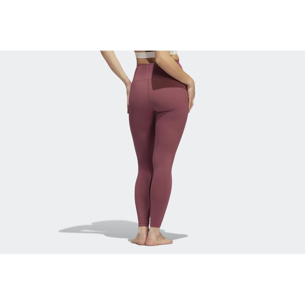 Legginsy adidas Yoga 4 Elements 7/8 Tights HD4485 - bordowe