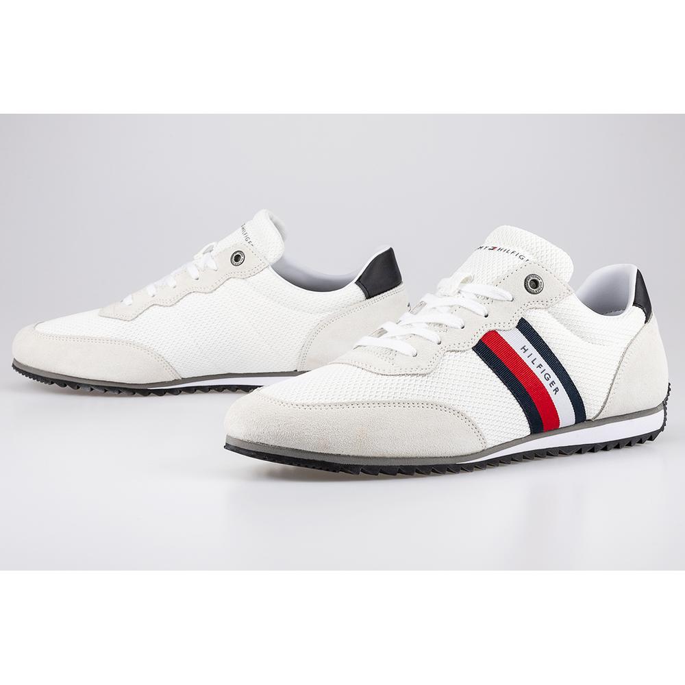 Tommy Hilfiger Essential Mesh Signature Tape Trainers > FM0FM03417-YBR