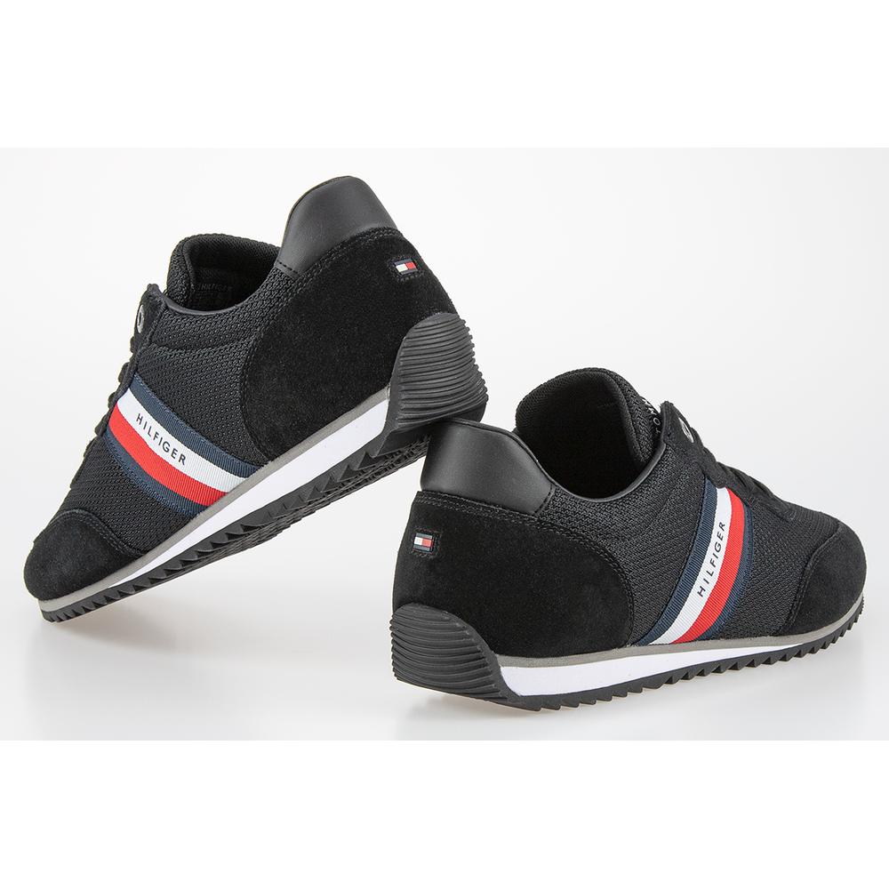 Tommy Hilfiger Essential Mesh Signature Tape Trainers > FM0FM03417-BDS