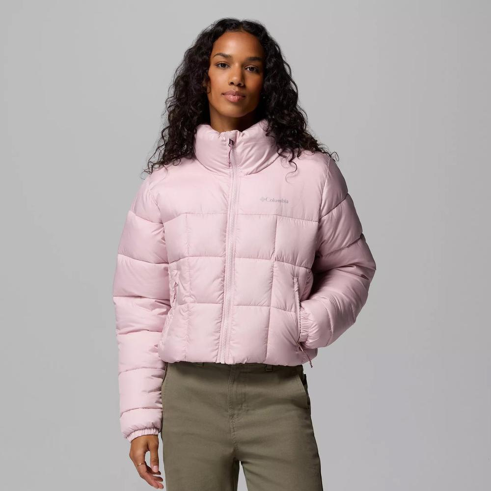 Kurtka damska Columbia Puffect III Cropped 2171241618 - różowa